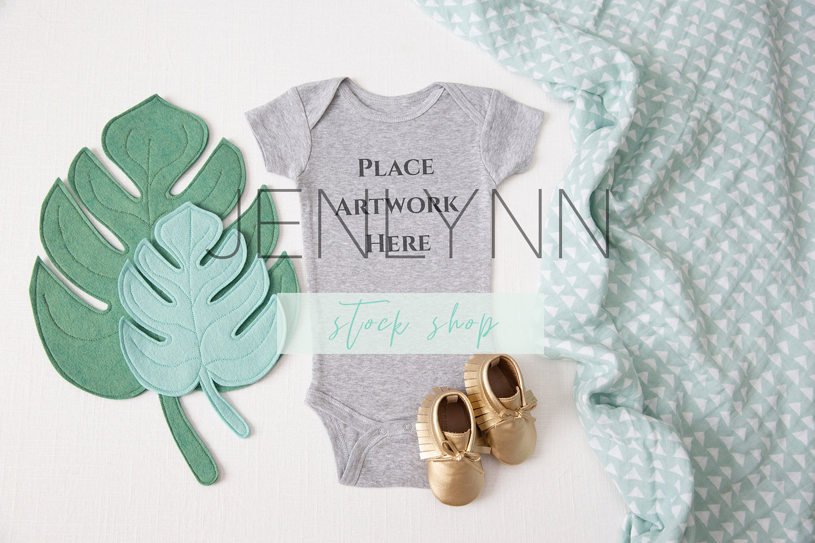 Onesie Mockup flatlay #20