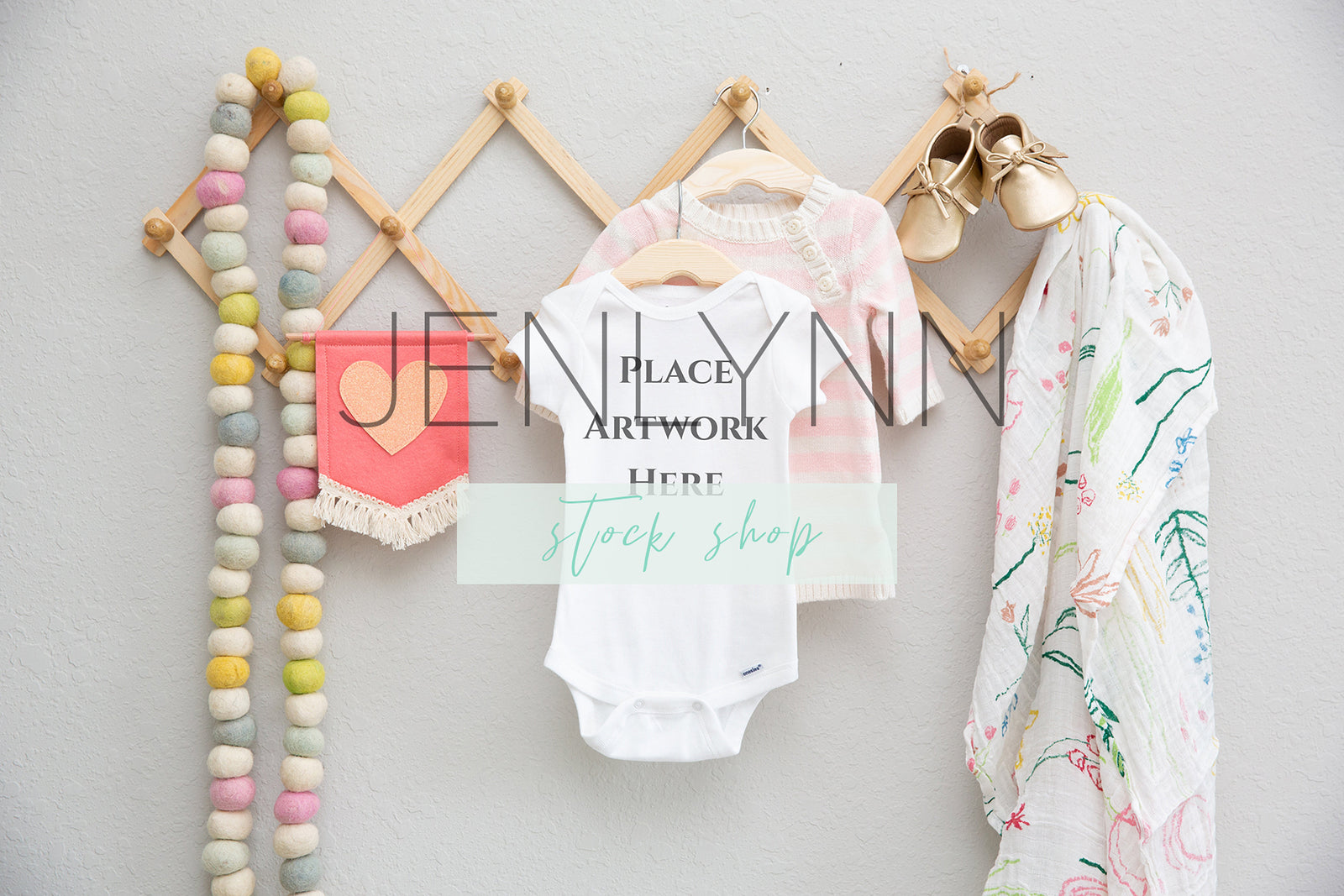 Gerber White Onesie Mockup #8 JPG