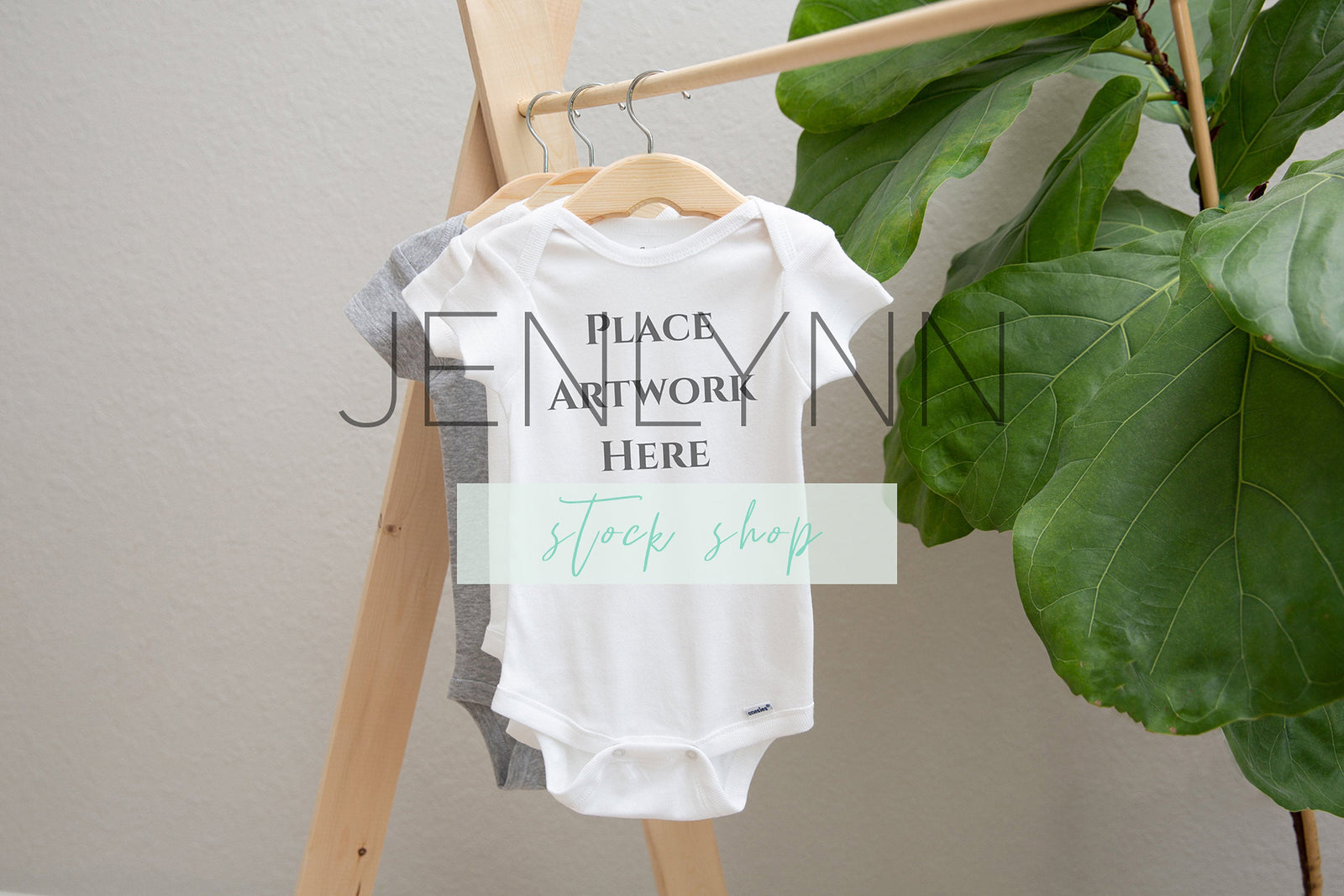 Simple White Hanging Onesie Mockup #3, Onesie Mockup, Custom baby onesie Mockup, hanging baby bodysuit, blank onesie mockup, onesie template