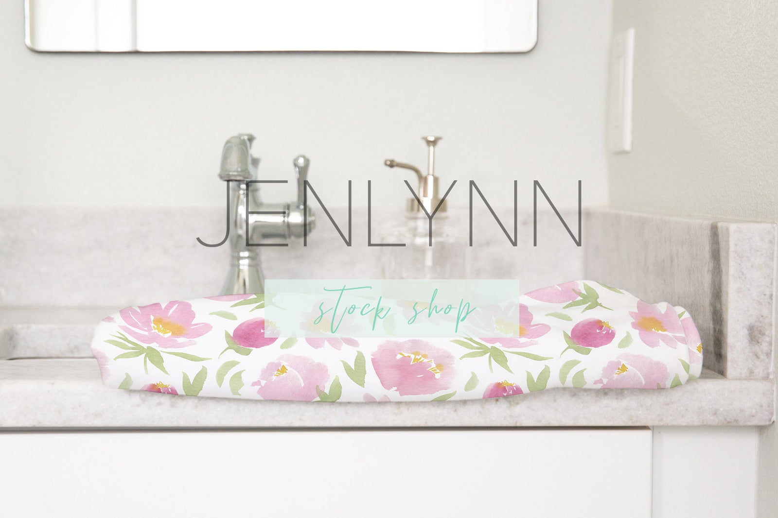 Folded Towel Mockup #6