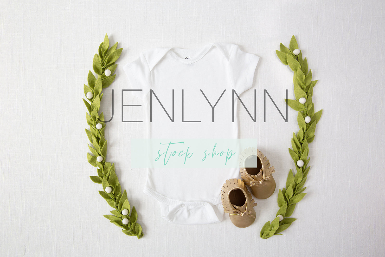 Onesie Mockup flatlay #14